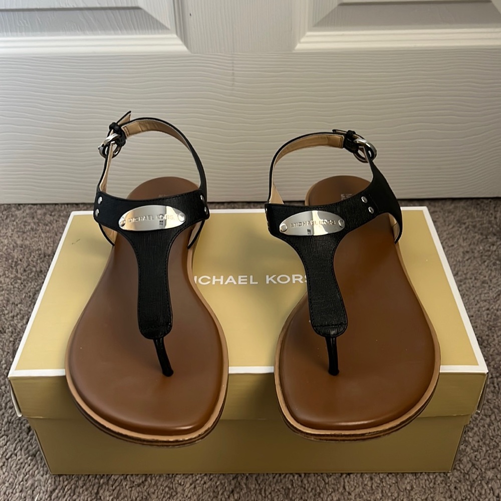 Michael Kors black sandals